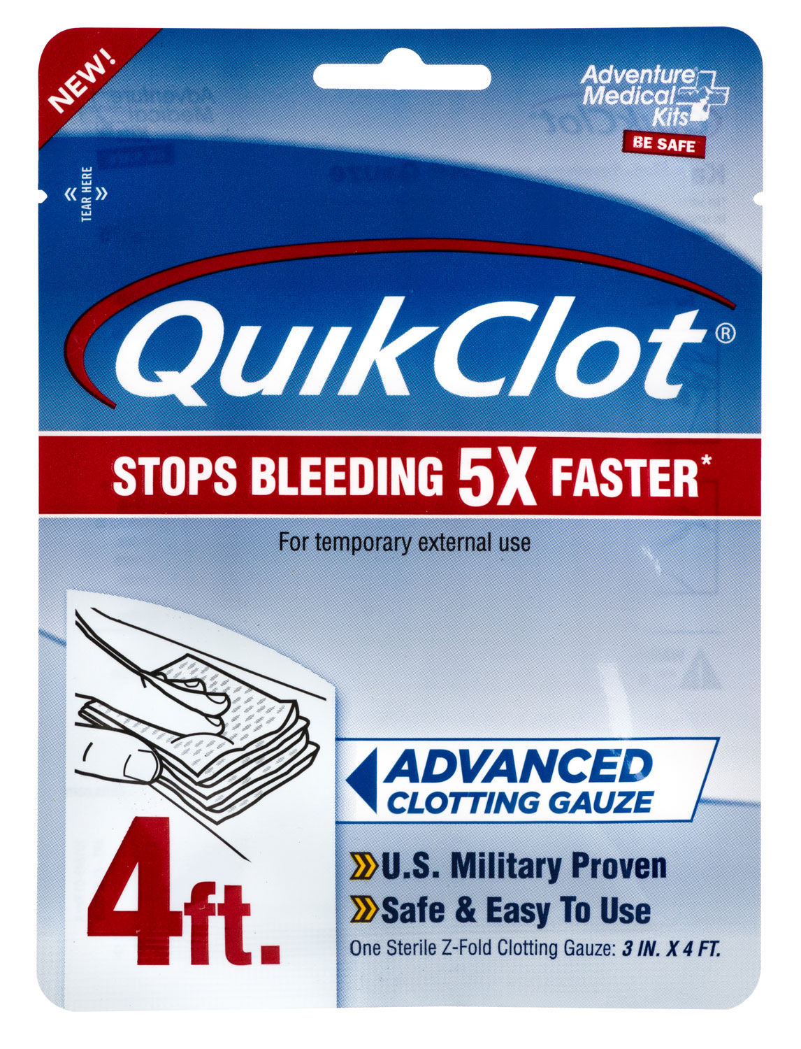 Adventure Medical Kits 50200026 QuikClot  Stop Bleeding White 3