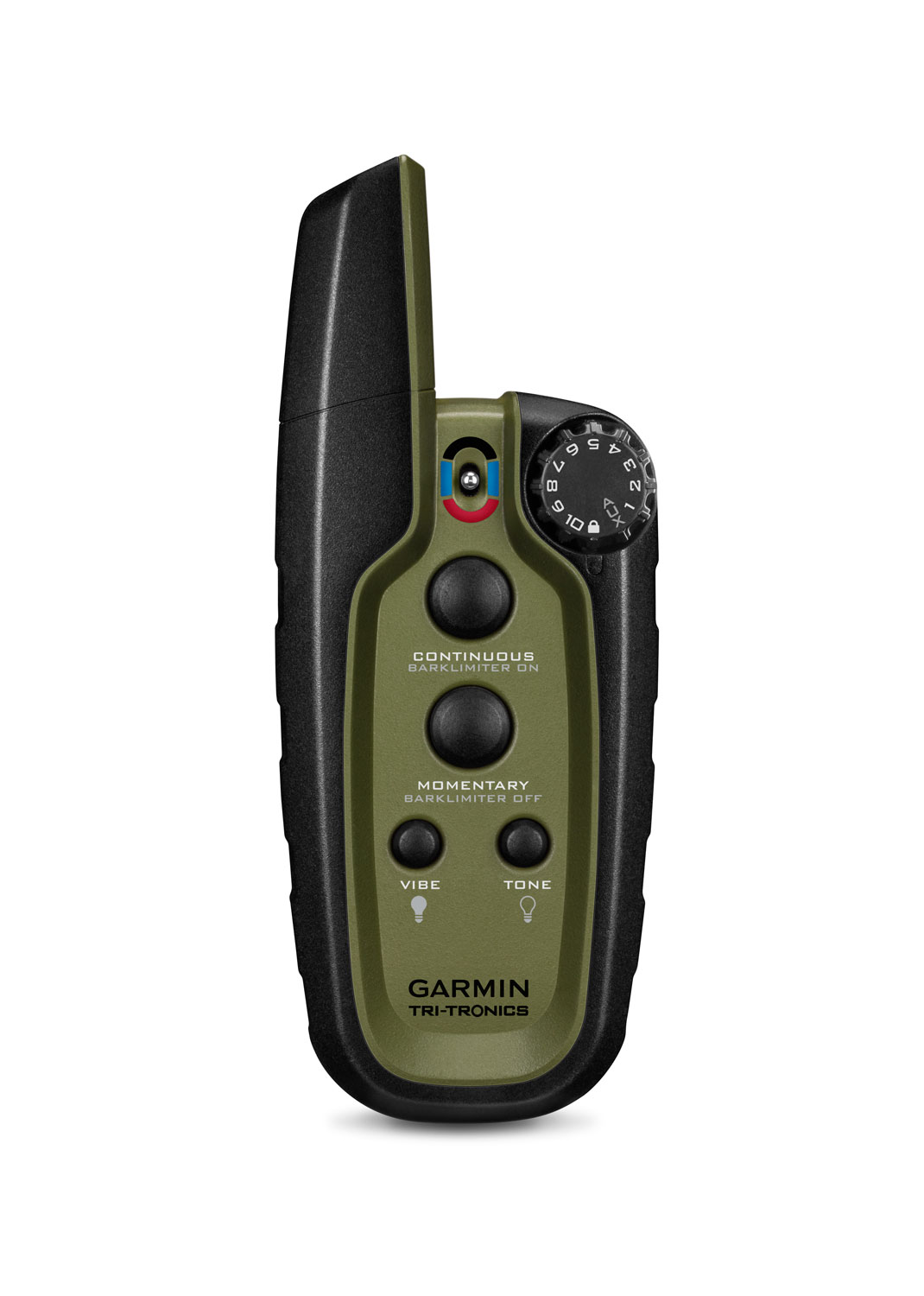 Garmin 0100120550 Sport Pro Handheld Green w/BarkLimiter, LED Beacon Lights, 1Hand Operation, WaterResistant Rechargeable Liion Up to 3 Dogs .75 Mile Range | 753759137458