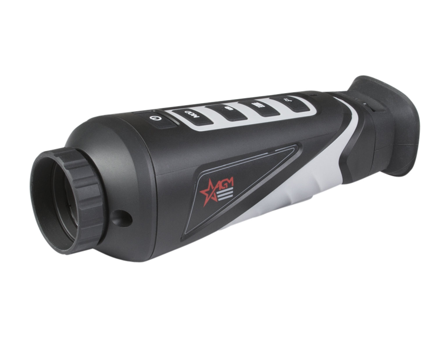 AGM Global Vision 3093451006AS31 ASP TM35-384 Thermal Monocular Black/Gray 2.4x 35mm 384x288 Resolution Features Built in Flashlight