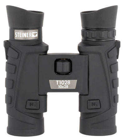 Steiner 2004 T1028 Tactical 10x28mm Roof Prism Black Rubber Armor