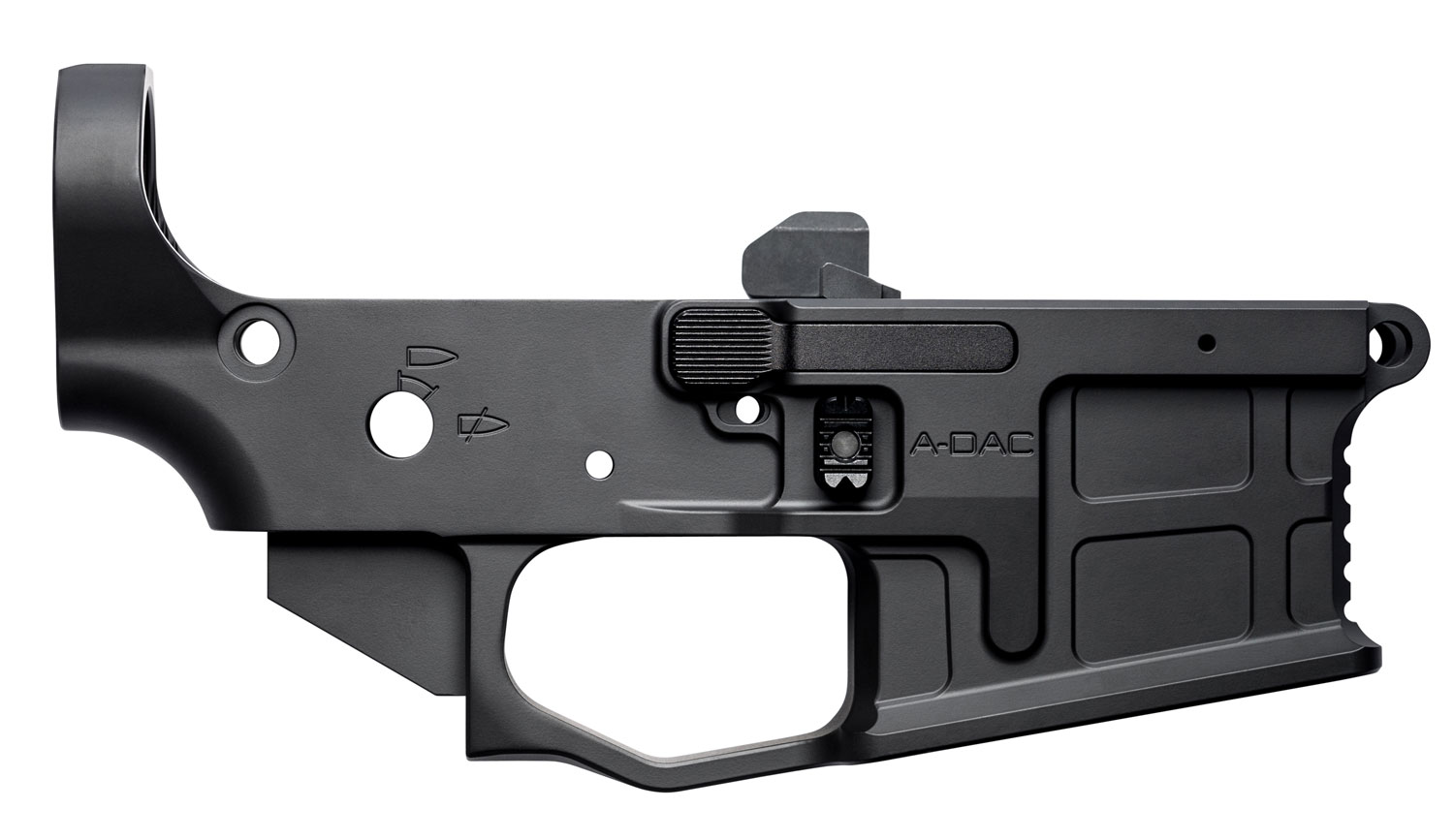 Radian Weapons R0166 AX556 Lower Receiver Multi-Caliber 7075-T6 Aluminum Radian Black for AR-15