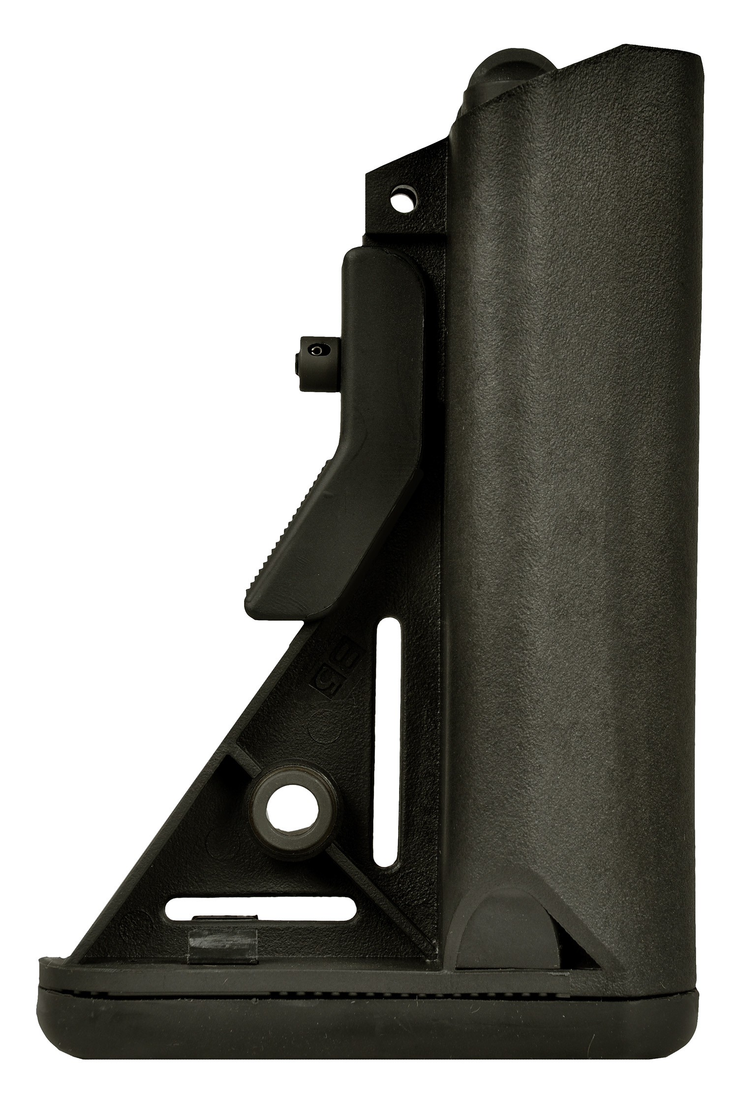B5 Systems SOP1097 Enhanced SOPMOD Stock  OD Green Synthetic for AR-15, M4 with Mil-Spec Receiver Extension (Tube Not Included)