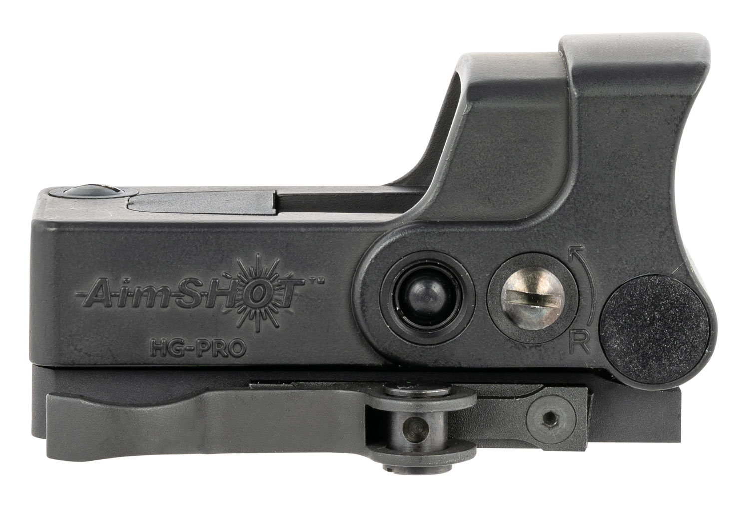 AimShot HGPROCG HG-Pro  Black Hardcoat Anodized 1x 34mm 3 MOA/65 MOA Green Dot & Circle Reticle