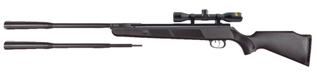 Beeman 1152QT Quiet Tek Dual Caliber with Scope Air Rifle Break Open | 026785011529