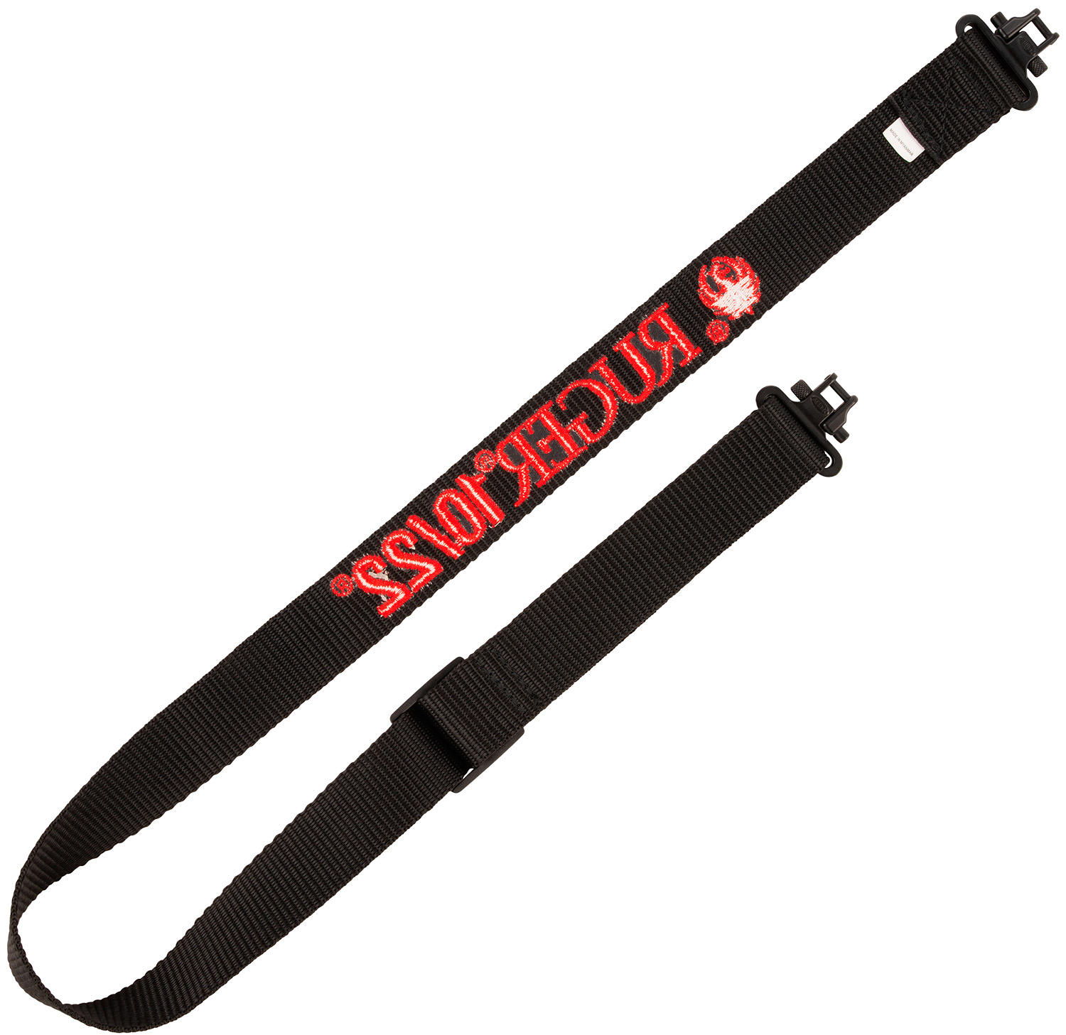 Ruger 27838 10/22  Black/Red Webbing 2240 Inch OAL Adjustable Rifle | 026509278382