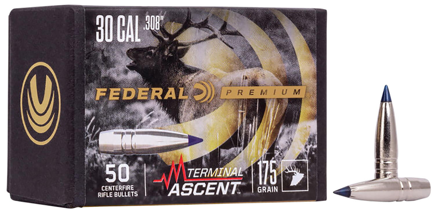 Federal PB308TA3 Premium Terminal Ascent Component 30 Cal .308 215 gr Terminal Ascent