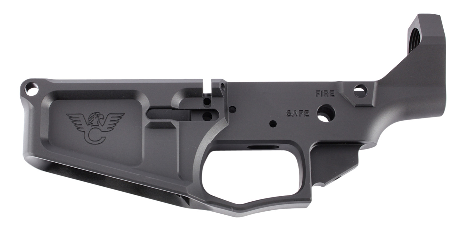 Wilson Combat TRLOWERBIL10ANO Billet Lower Receiver  7075-T6 Aluminum Black Anodized for AR-10