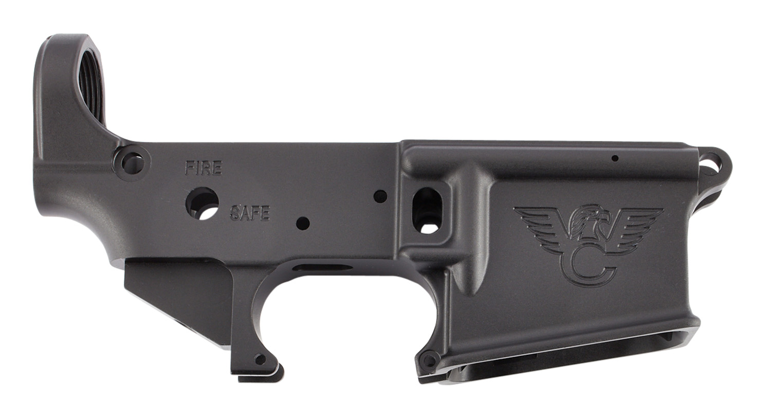 Wilson Combat TRLOWERANO Mil-Spec Lower Receiver  Forged 7075-T6 Aluminum Material with Black Anodized Finish for AR-15