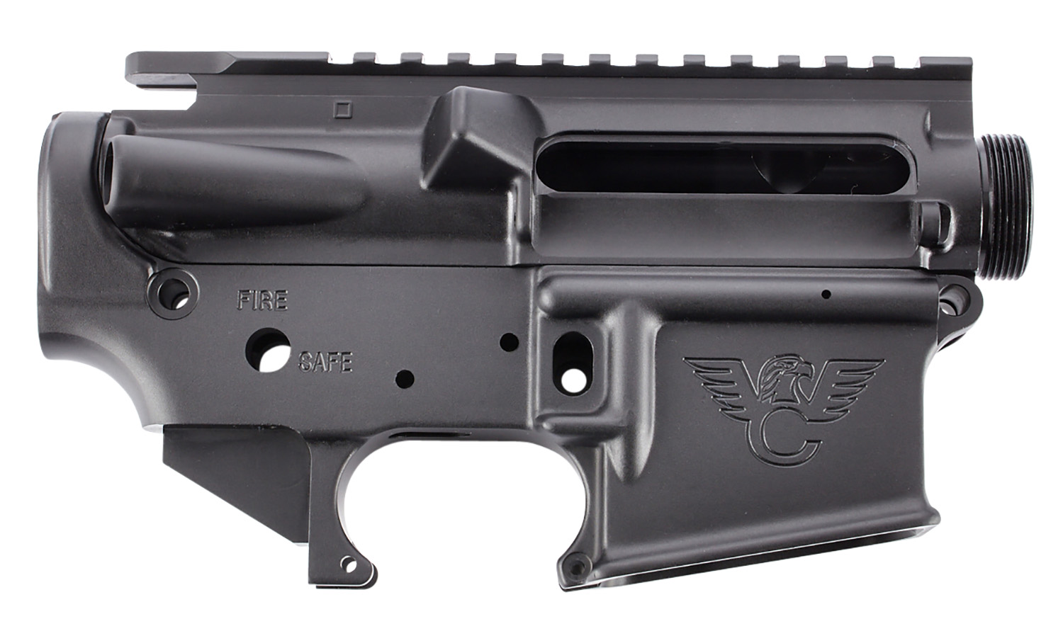 Wilson Combat TRLOWUPPANO AR Style Matched Set AR Platform Rifle Multi-Caliber Black Hardcoat Anodized