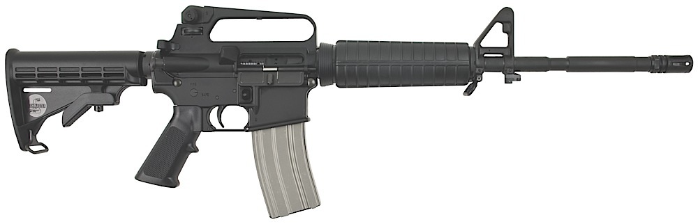 Bushmaster 90216 XM15 Patrolmans Carbine SemiAutomatic 223 Remington/5.56 NATO 16 Inch FH 301 6Position Black Stk Blac | 5.56x45mm NATO | 604206072641