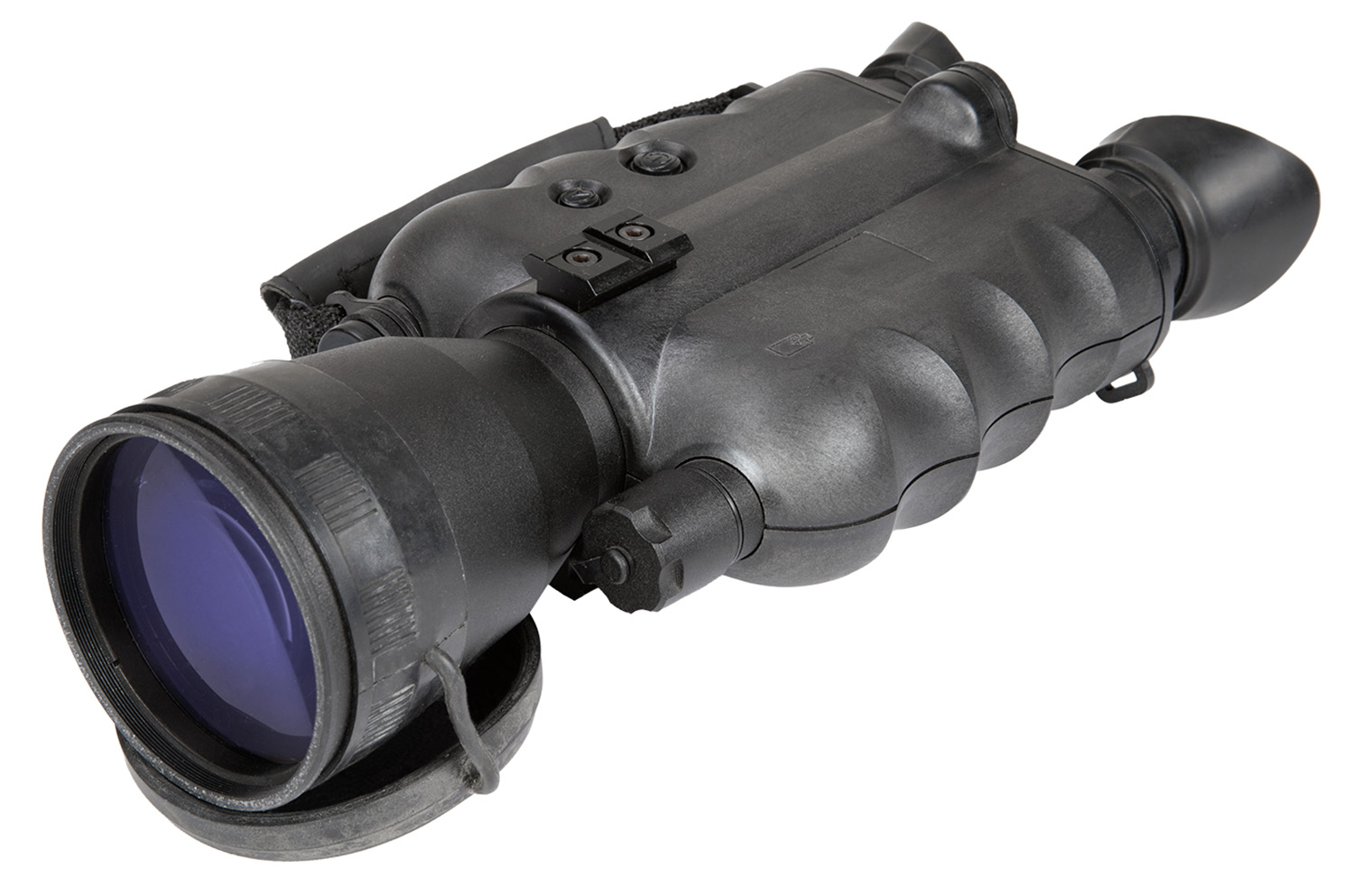 Agm Global Vision 13FXB522104031 FoxBat-5 NW3 Binocular 5x108mm Black Generation 2+ White Phosphor Level 3