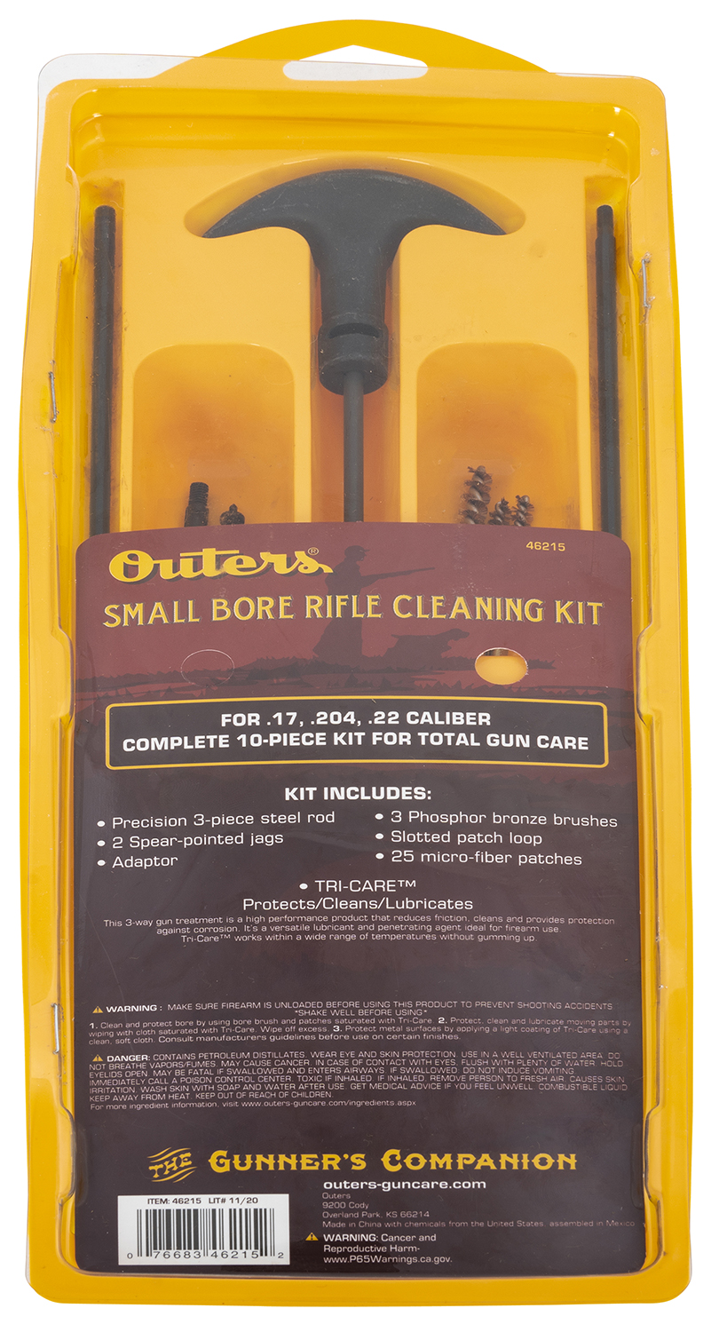 Outers Tool Box Maintenance Kit Universal 25 Piece Wood Box Outers-70084