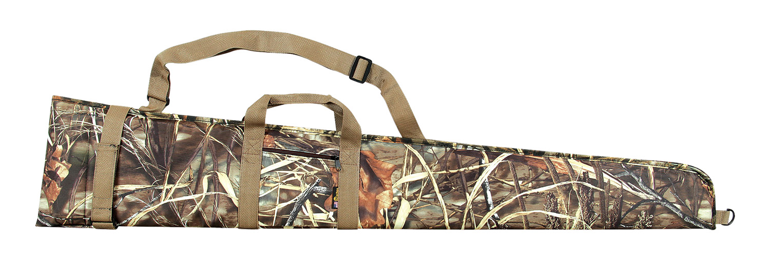 Allen 74052 Floating Shotgun Case made of Endura with Realtree Max-5  Finish, Hook & Loop Closure, Reinforced Webbed Handle & Exterior Accessory Pocket 52