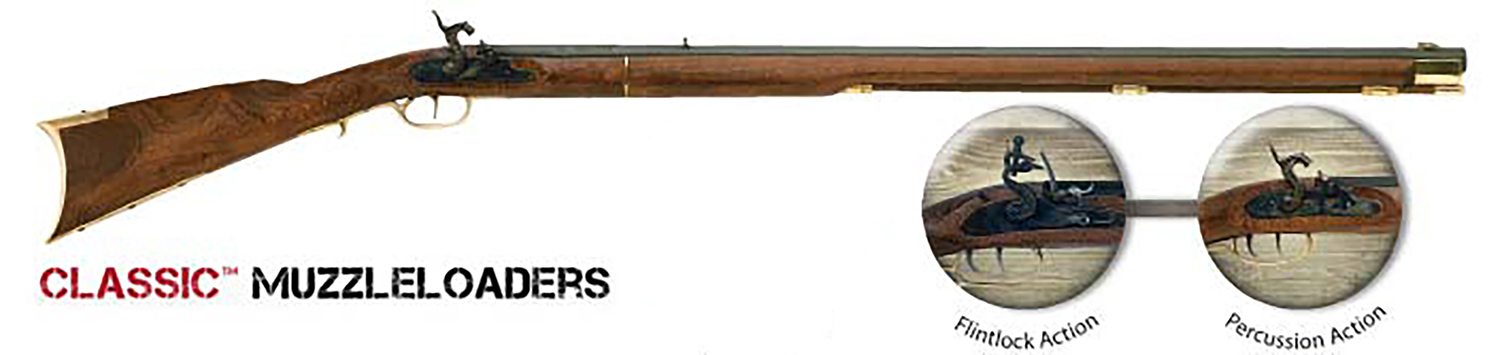 Traditions R2010 Kentucky Rifle  50 Cal Flintlock 33.50