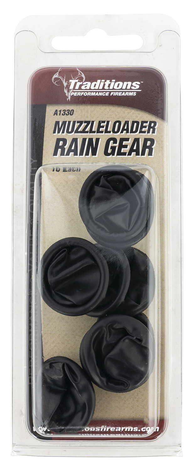 Traditions A1330 Muzzleloader Rain Gear Black 10 Pack