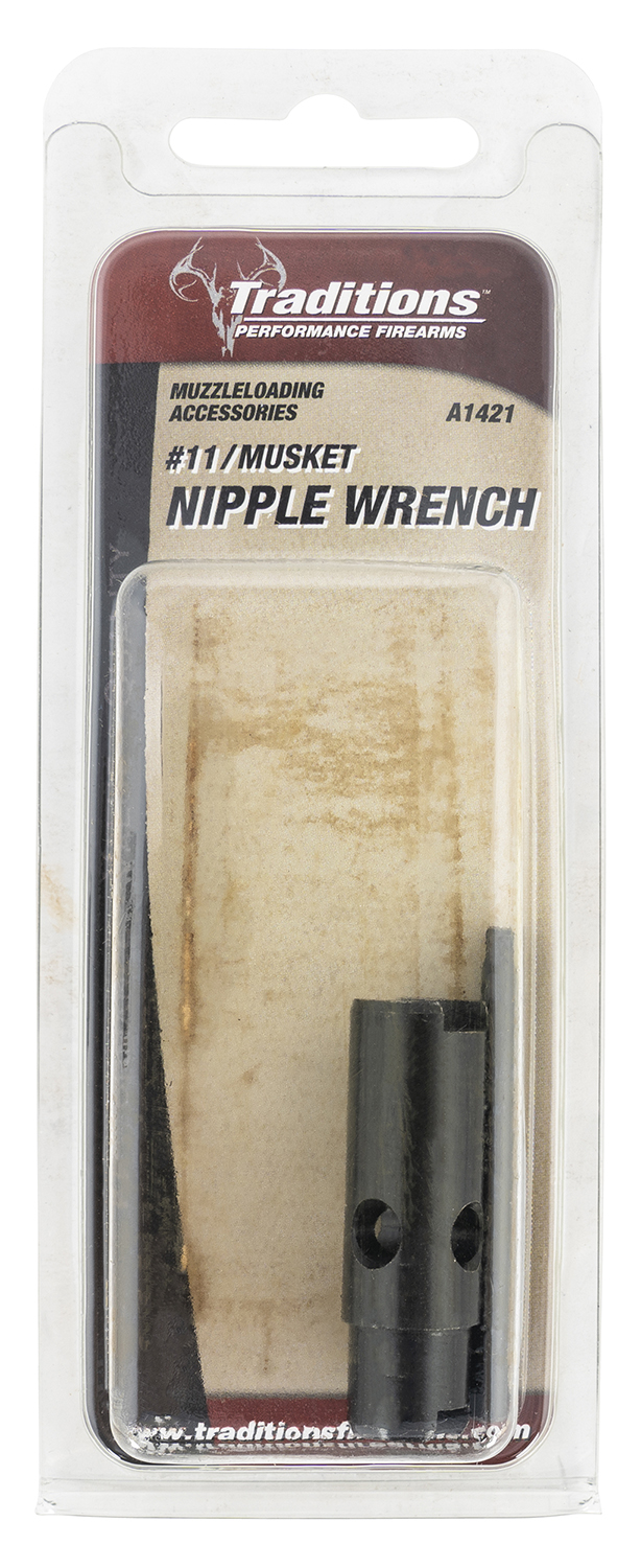 Traditions A1421 Nipple Wrench  In-Line Rifle Universal Steel Black