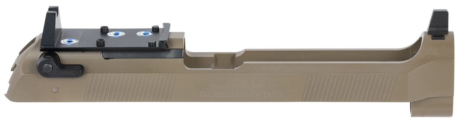 Langdon Tactical Tech LTTRDOSFF 92 Elite LTT Red Dot Ready Slide For Beretta 92FS 9mm Luger, Steel w/Flat Dark Earth Finish | 810059260801
