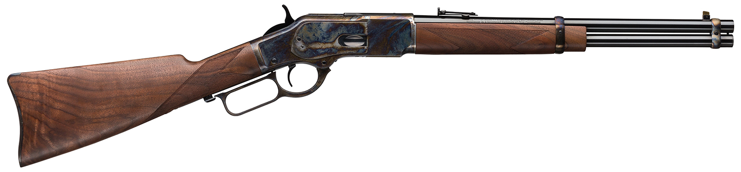Winchester Repeating Arms 534280137 Model 1873 Competition Carbine High Grade Full Size 38 Special 357 Mag 101 20 Inch Polished Blued Steel Barrel, Color Case Hardened Drilled  Tapped Steel Receiver, Gr  | .357 MAG | 048702019708
