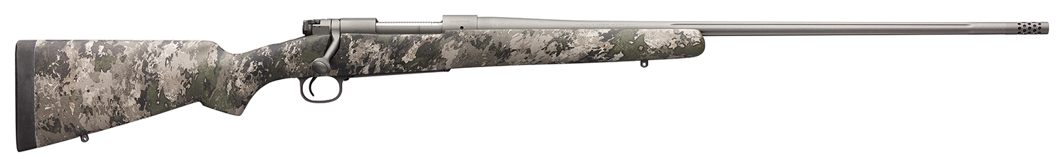 Winchester Guns 535244220 Model 70 Extreme 308 Win 51 Cap 22 Inch MB Tungsten Gray Cerakote Rec/Barrel TrueTimber VSX Fixed Bell  Carlson Stock Right Hand with MOA Trigger System Full Size No Sights  | 7.62x51mm NATO | 048702023422