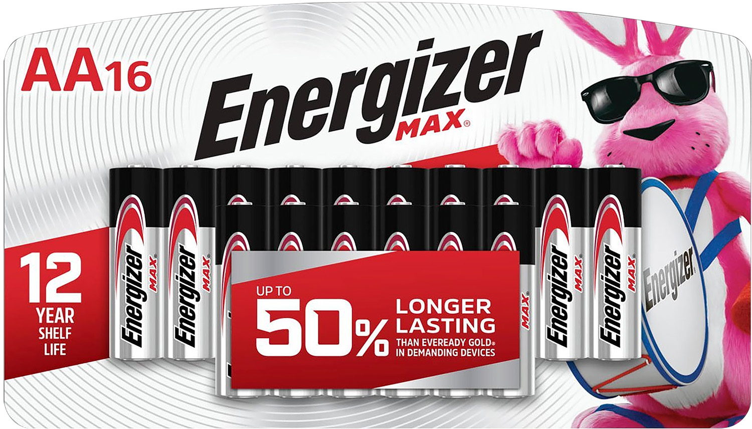 ENERGIZER MAX BATTERIES AA 16-PACK | 039800108036