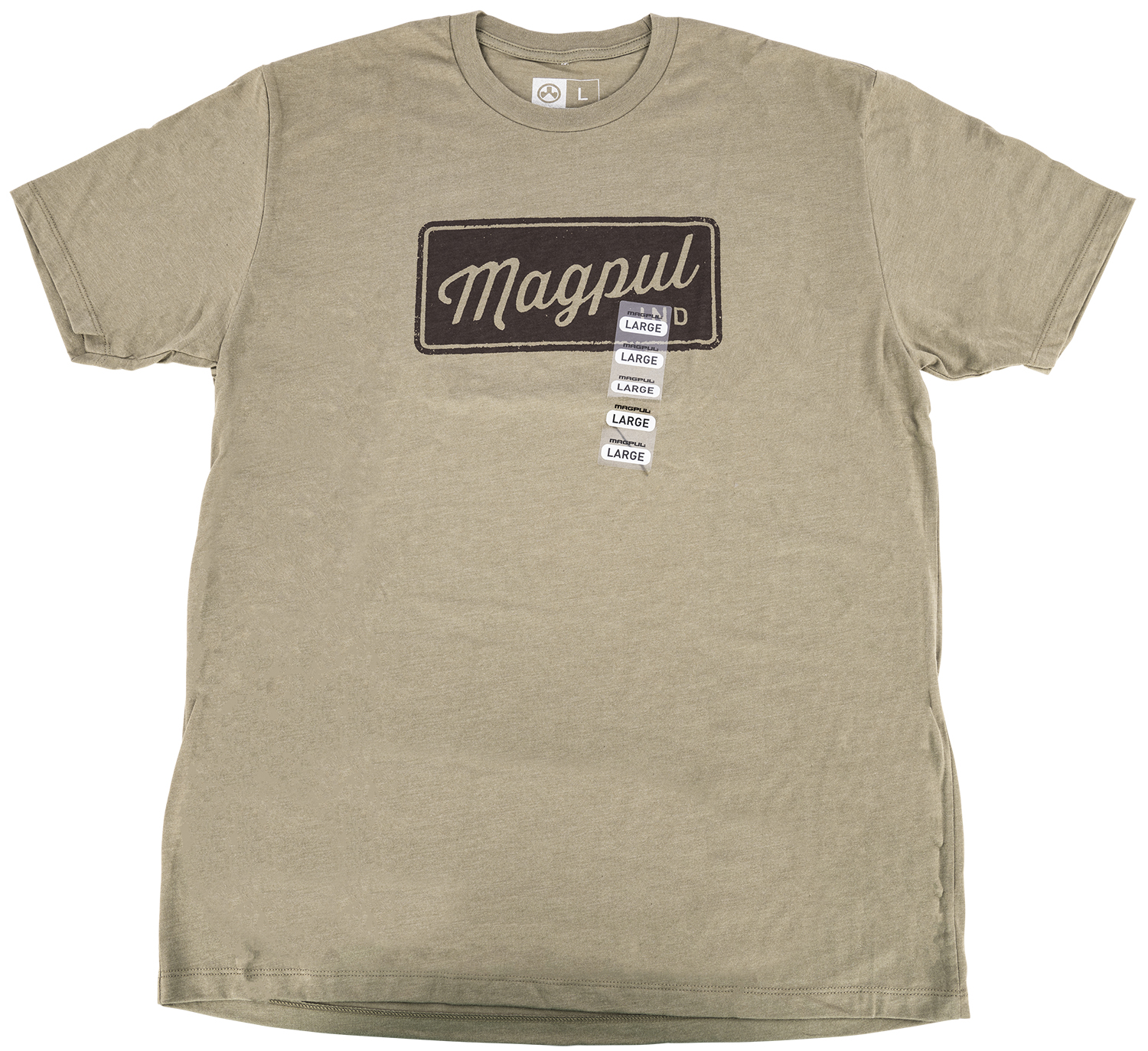Magpul  Rover Block T-Shirts OD Green Heather Large Short Sleeve