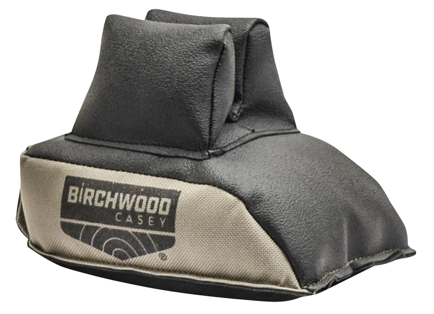 Birchwood Casey URBF Universal Rear Bag  Prefilled made of Tan Polyester with Black Leather Top
