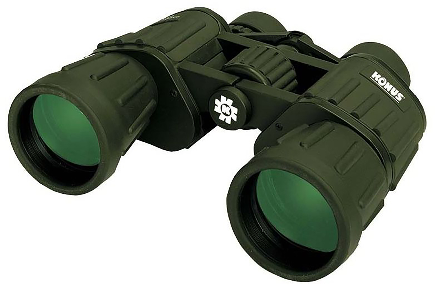 Konus 2170 Army  8x42mm BaK-4 Porro Prism Green Rubber Armor