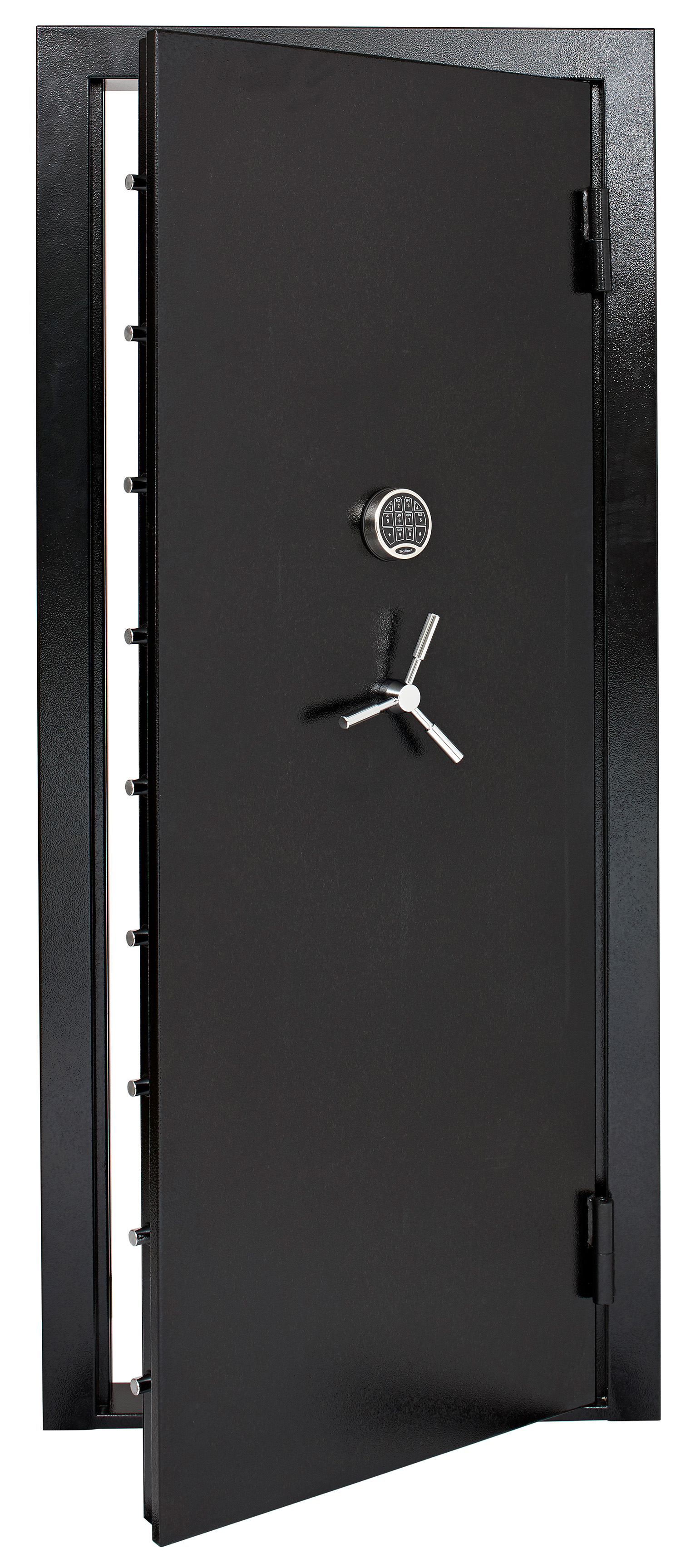 SnapSafe 75419 Vault Door  Out-Swing Black 12 Gauge Steel 32.80