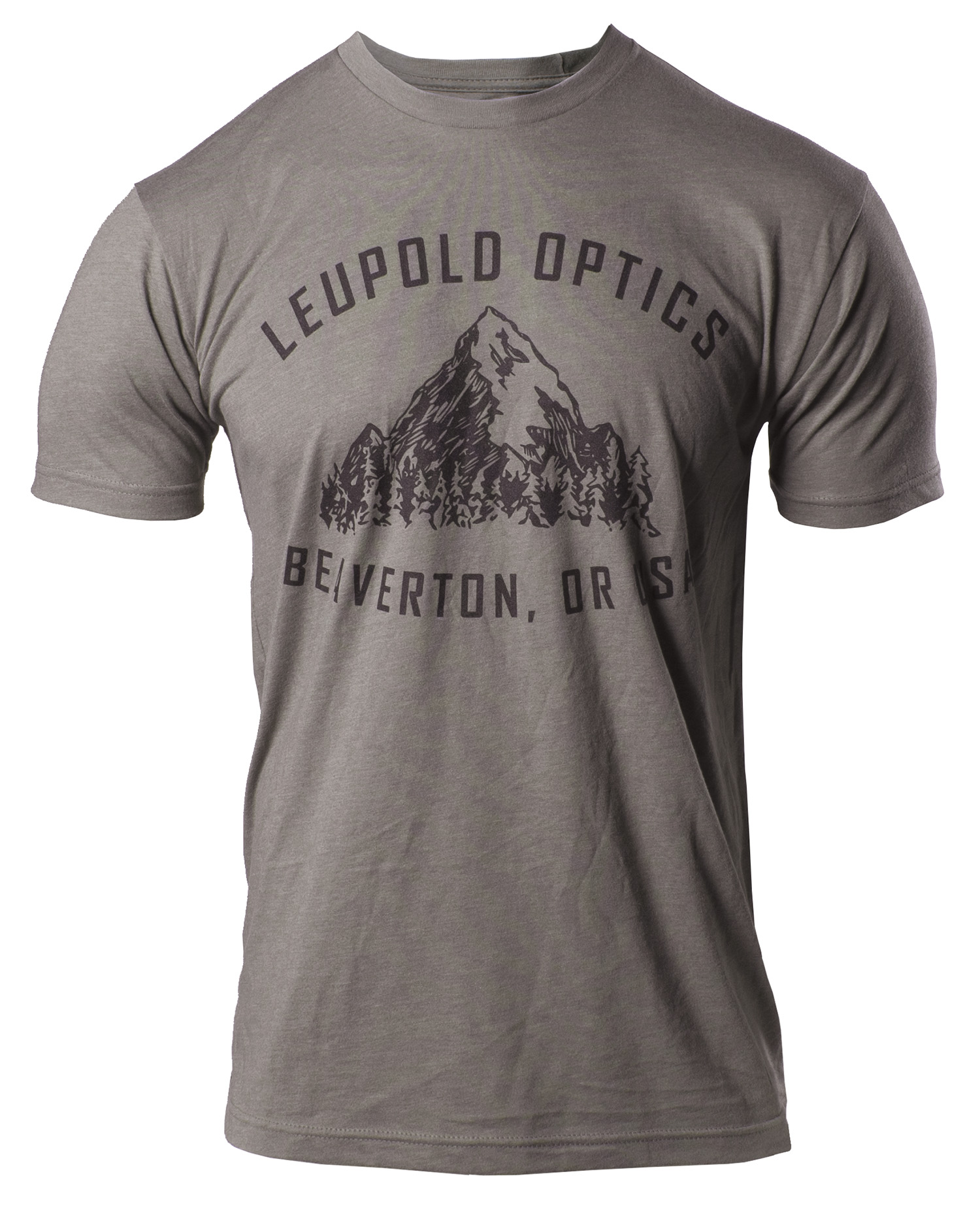 Leupold Men's Made Here Short Sleeve Shirt - Charcoal Heather - L -  Charcoal Heather L