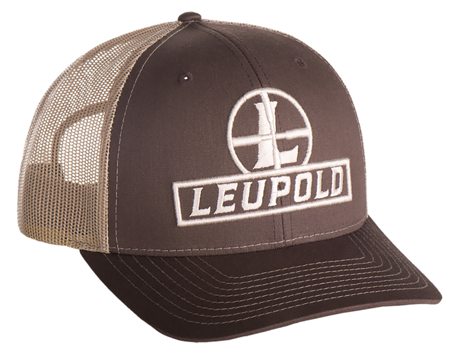 Leupold 180424 Trucker Reticle Brown/Khaki SemiStructured | 030317027773