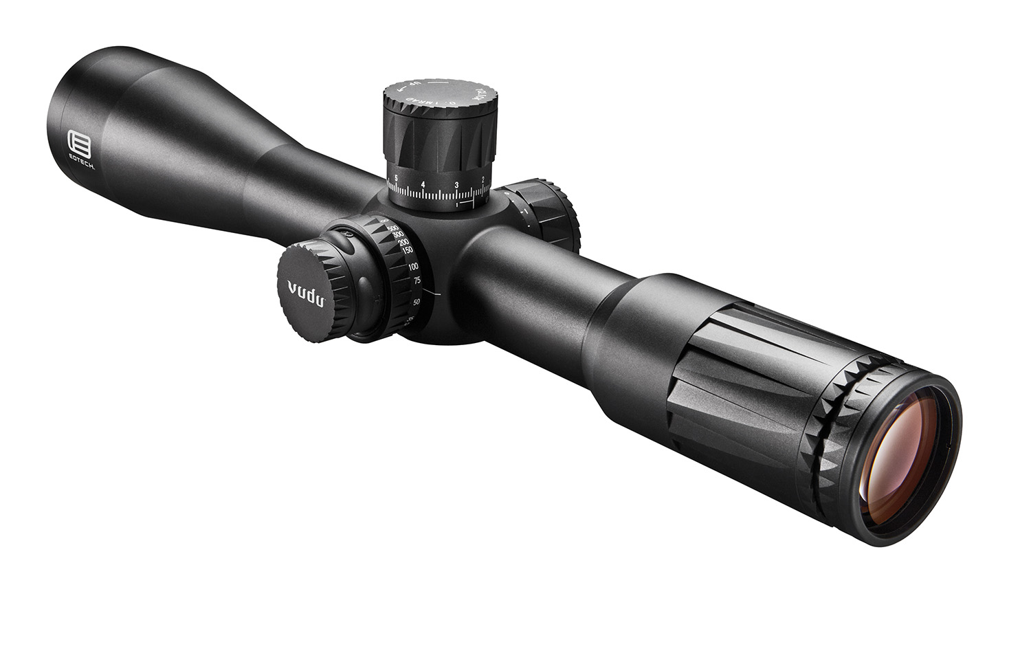 Eotech VDU318FFMD2 Vudu FFP Black Anodized 3.5-18x 50mm 34mm Tube Illuminated MD2-MOA Reticle Features Throw Lever