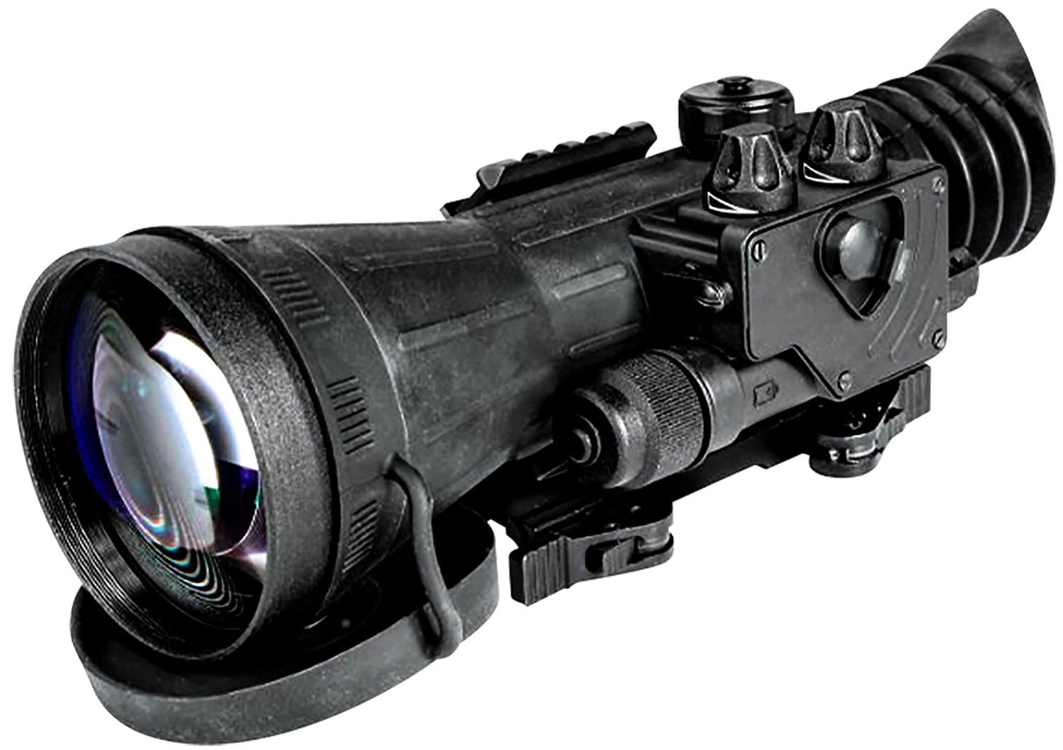 Armasight NRWVULCAN4G9DA1 Vulcan  Night Vision Riflescope Black 4.5x108mm Gen 3 Red on Green/White Circle w/Dot Reticle