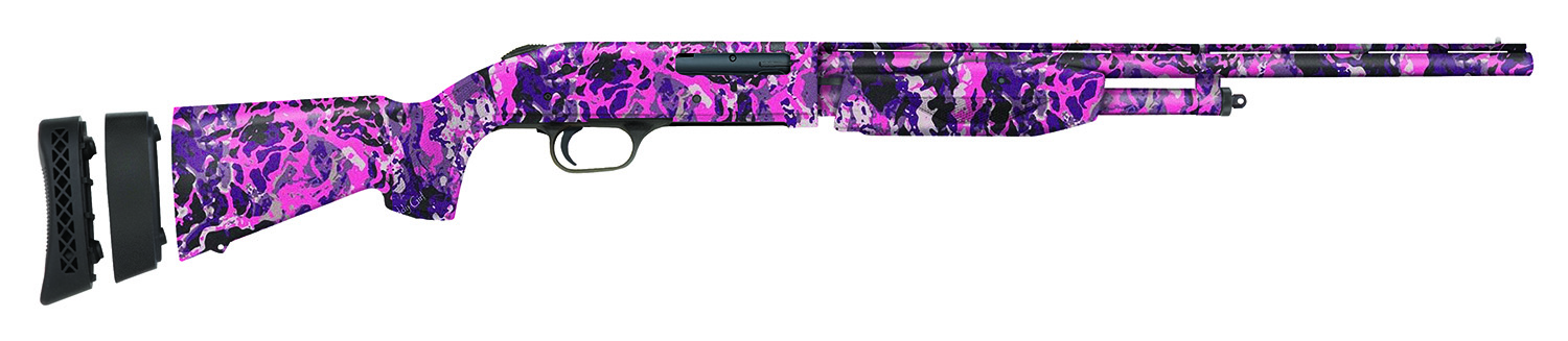 Mossberg 50364 510 Super Bantam Mini 410 Gauge Pump 3 Inch 21 Overall Muddy Girl Wild 18.50 Inch Vent Rib Barrel, Steel Receiver  Adj LOP Synthetic Stock, Right Hand, Modified Choke  | .410GA | 015813503648