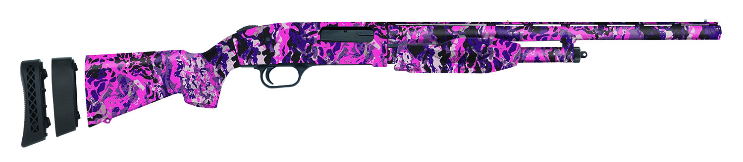 Mossberg 50499 510 Super Bantam Mini 20 Gauge Pump 3 Inch 31 Overall Muddy Girl Wild 18.50 Inch Vent Rib Barrel, Steel Receiver  Adj LOP Synthetic Stock, Right Hand, Modified Choke  | 20GA | 015813504997