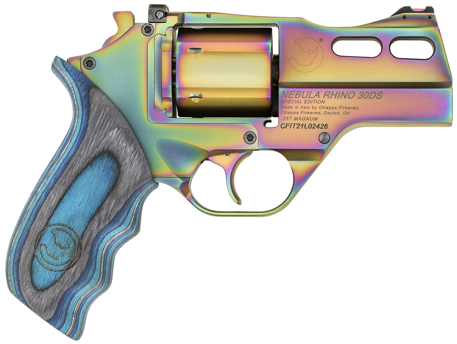 Chiappa Firearms CF340319 Rhino 30DS Nebula 357 Mag 6 Shot 3