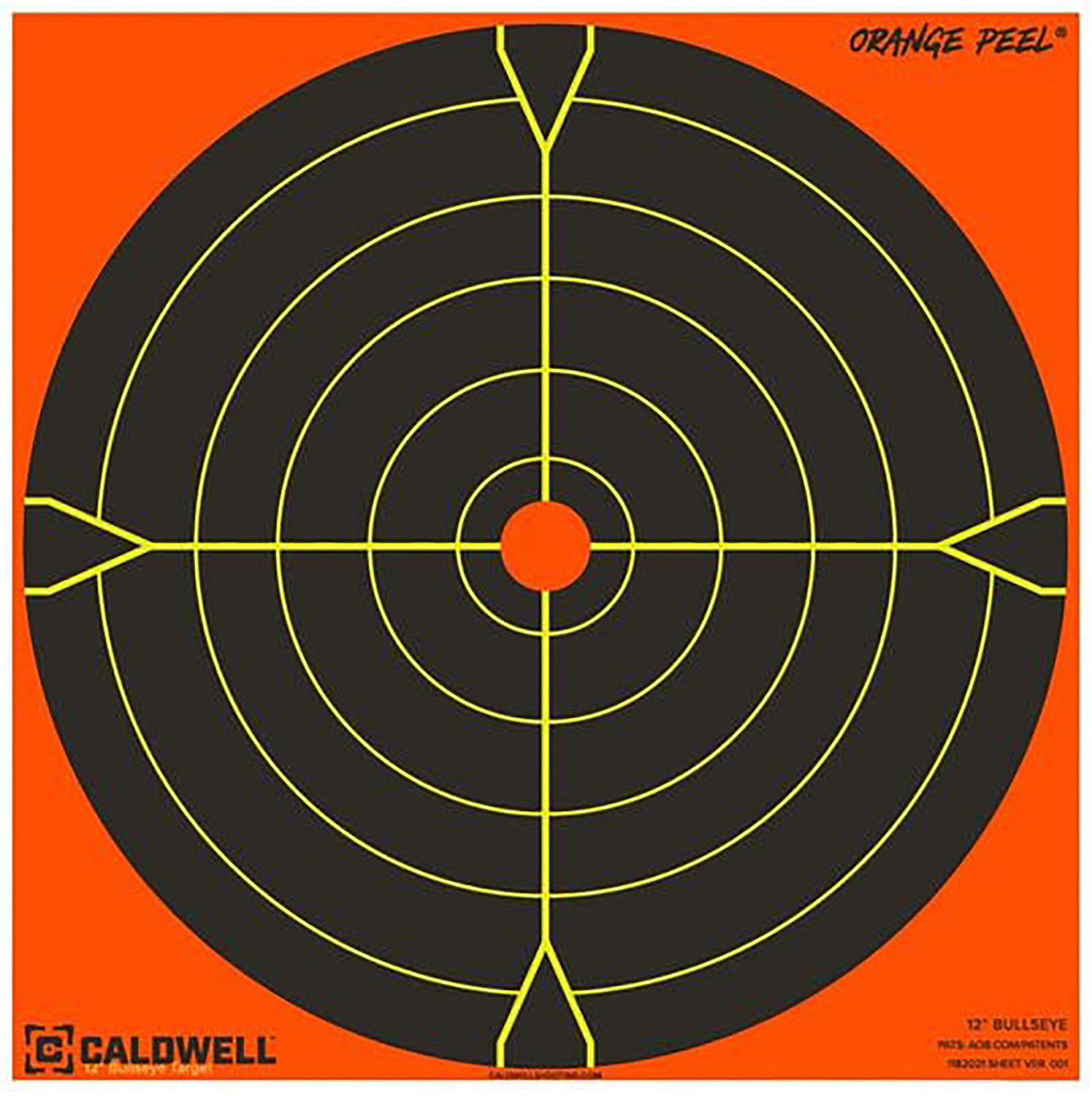 CALDWELL BULLSEYE TRGT 5.5 Inch 10PK | 661120652045