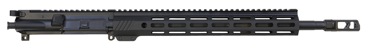 Bushmaster 0040006BLK Bravo Zulu Complete Upper 5.56x45mm NATO 16 Inch CMV Nitride, Black, Flat Top A4 Aluminum Rec, 14 Inch BFI MLOK Handgaurd, Snake Charmer Muzzle Brake, MidLength Gas, Fits AR15  | .223 REM 5.56x45mm NATO | 604206200242