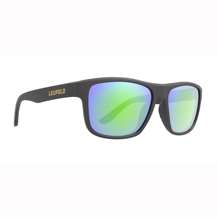 Leupold 179099 Performance Wear Katmai Emerald Mirror Lens Polycarbonate Matte Black Frame | 030317025854