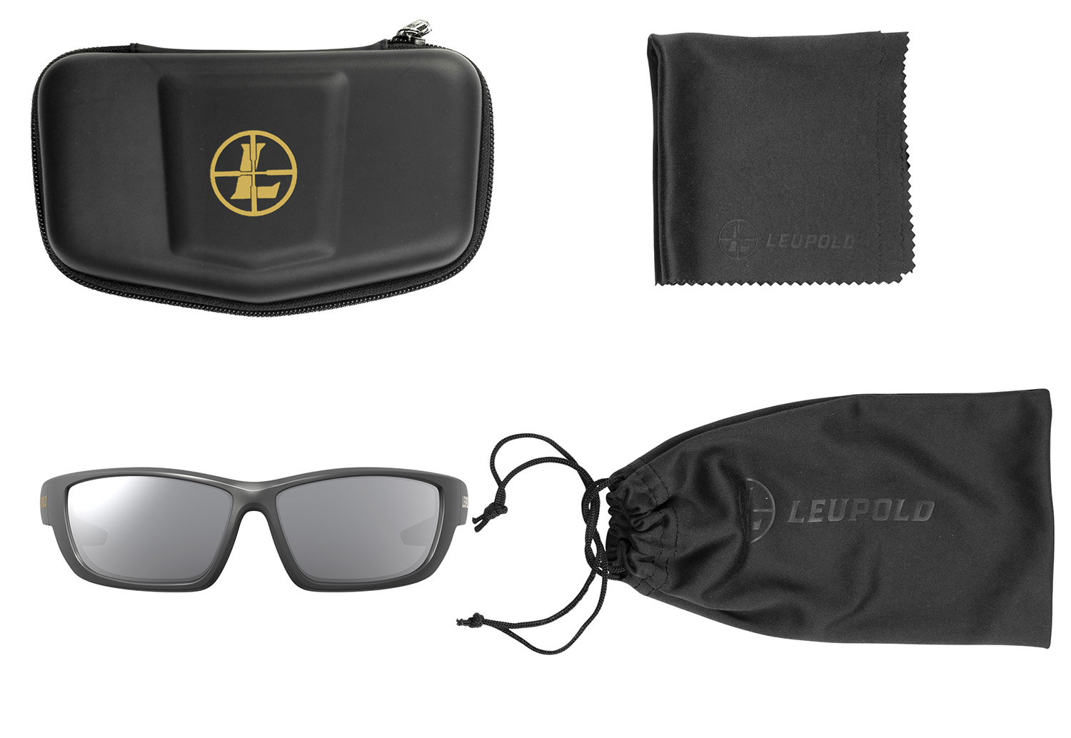 Leupold 181280 Performance Wear Cheyenne Shadow Gray Flash Lens Polycarbonate Matte Black Frame | 030317029586