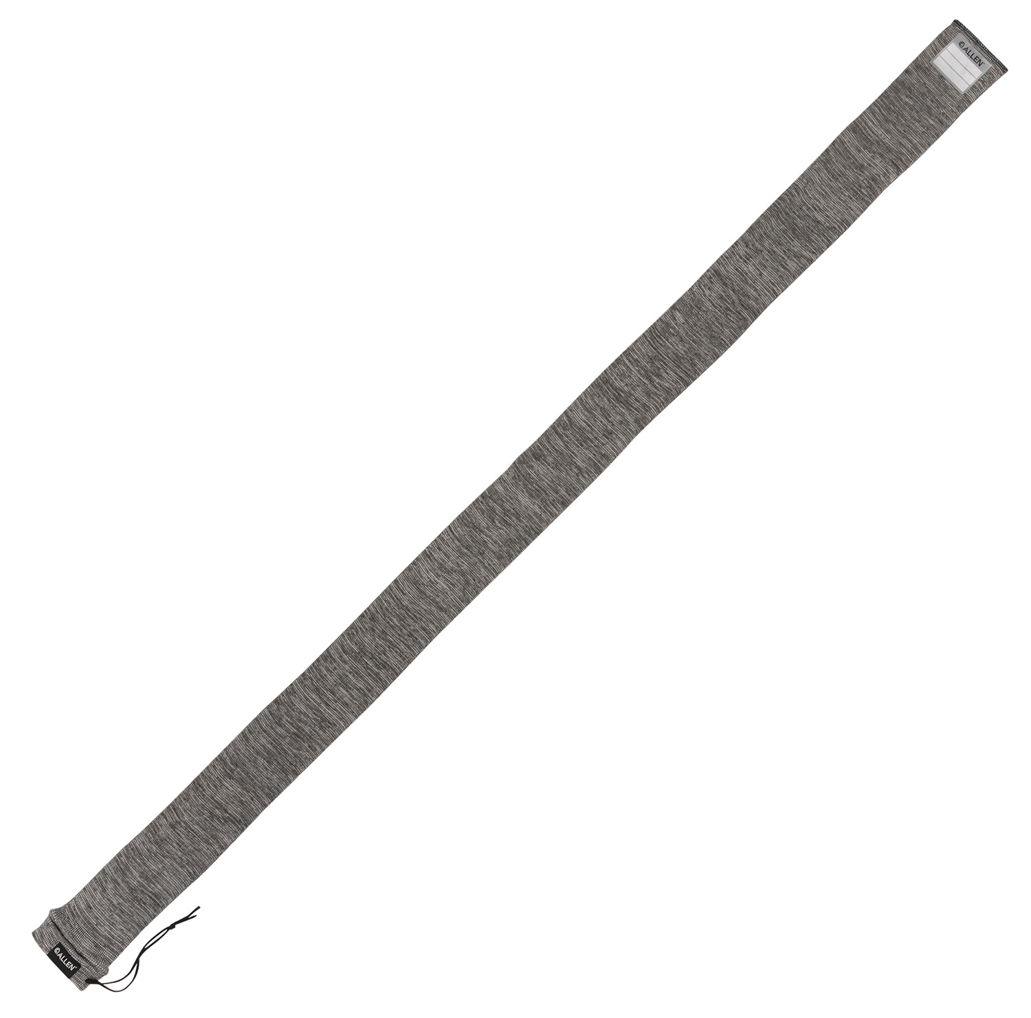 Allen 13169 Firearm Sock  made of Gray Silicone-Treated Knit with Custom ID Labeling Holds Muzzleloader 66