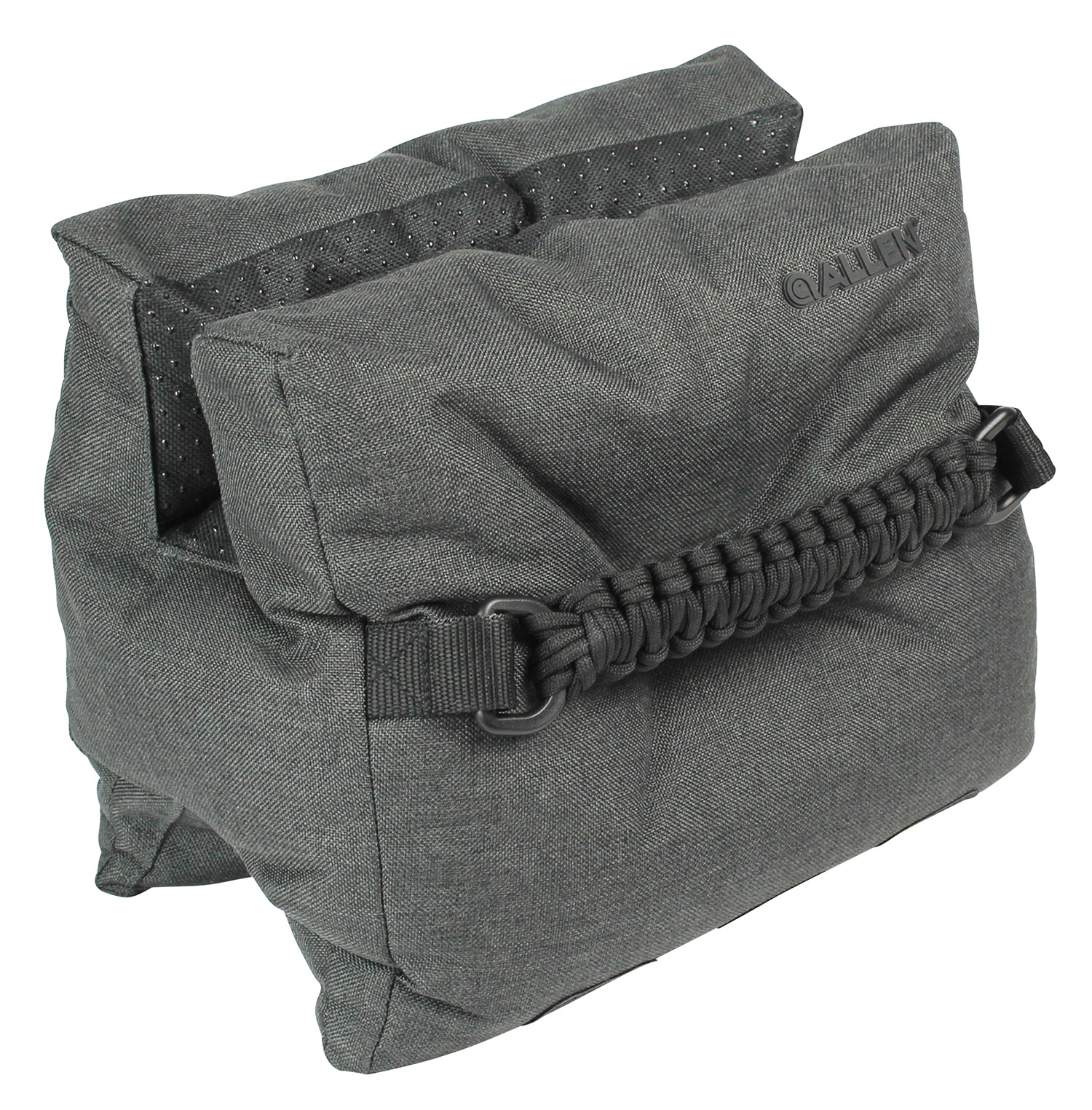 Allen 18416 Eliminator Shooting Rest Prefilled Front Bag made of Gray Polyester, weighs 12.10 lbs, 11.50