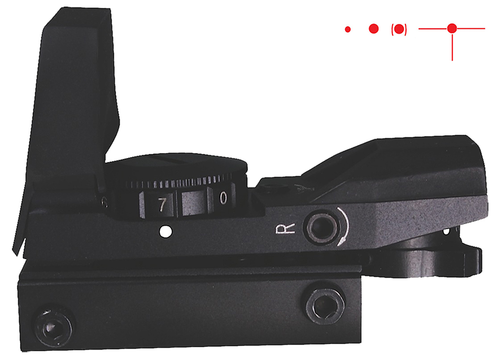 ADCO SOLO Solo 1x 33mm Obj Unlimited Eye Relief 3/10 MOA Black