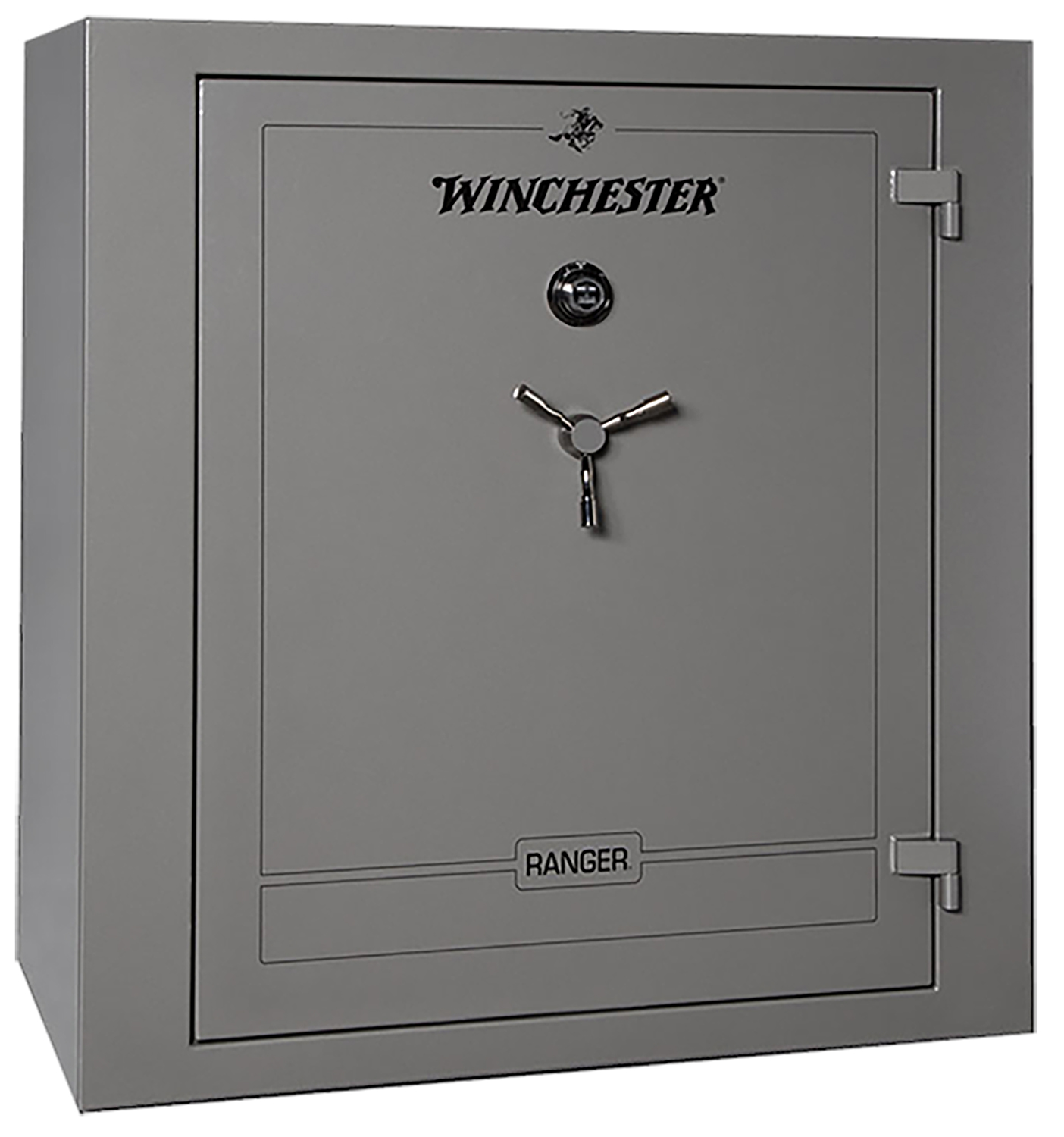 Winchester Safes  Ranger 54 Electronic Entry Gunmetal Powder Coat 12 Gauge Steel Holds Up to 68 Long Guns Fireproof- Yes