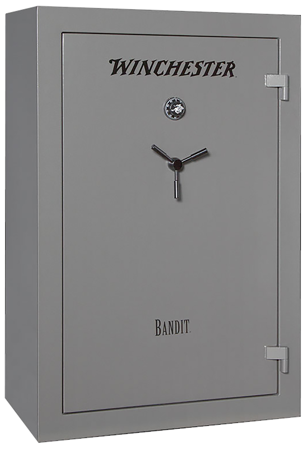 Winchester Safes  Bandit 31 Electronic Entry Gunmetal Powder Coat 14 Gauge Steel Holds Up to 38 Long Guns Fireproof- Yes