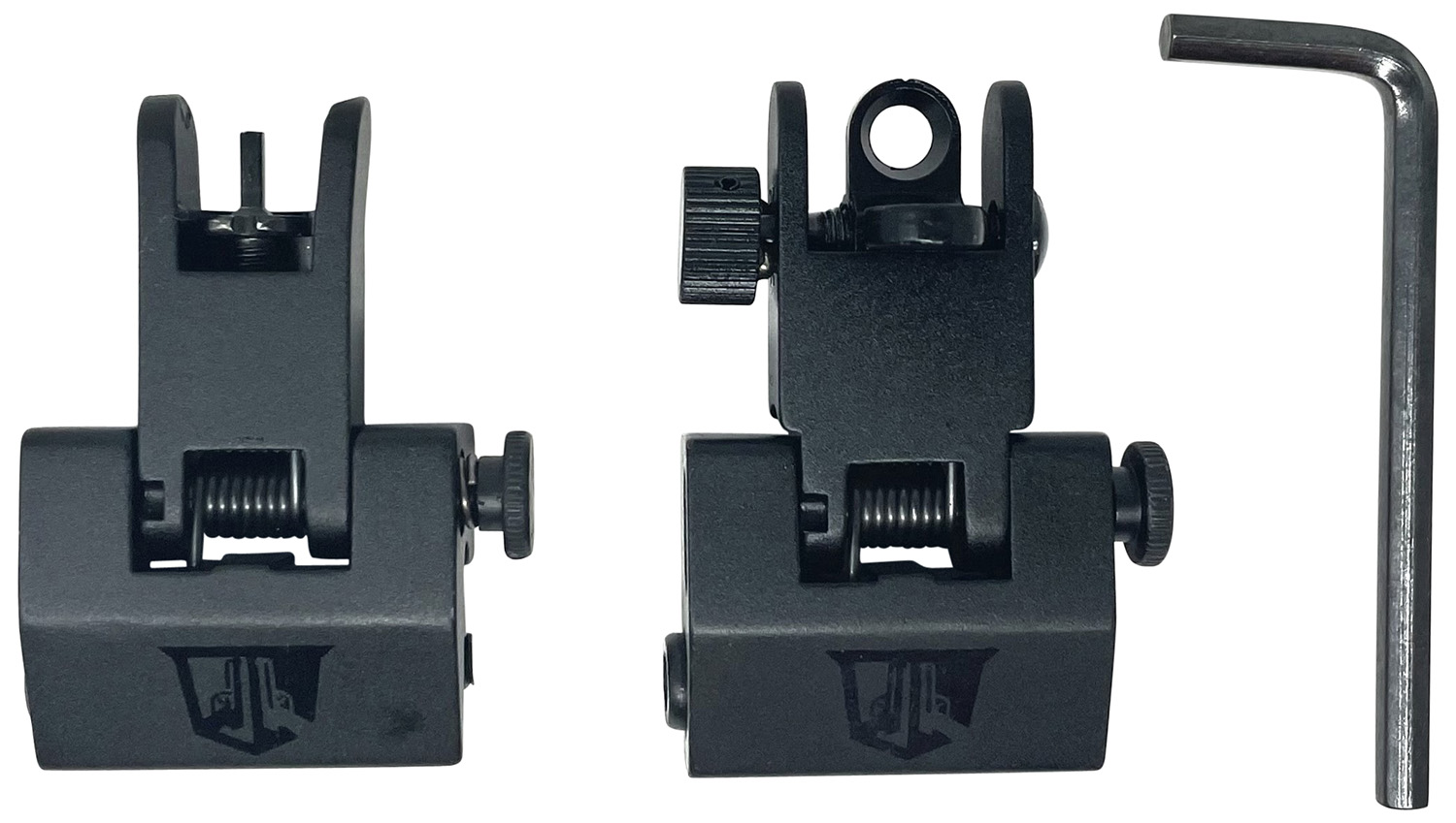 Bowden Tactical J265002 Iron Sights  Black Anodized Flip-Up Style