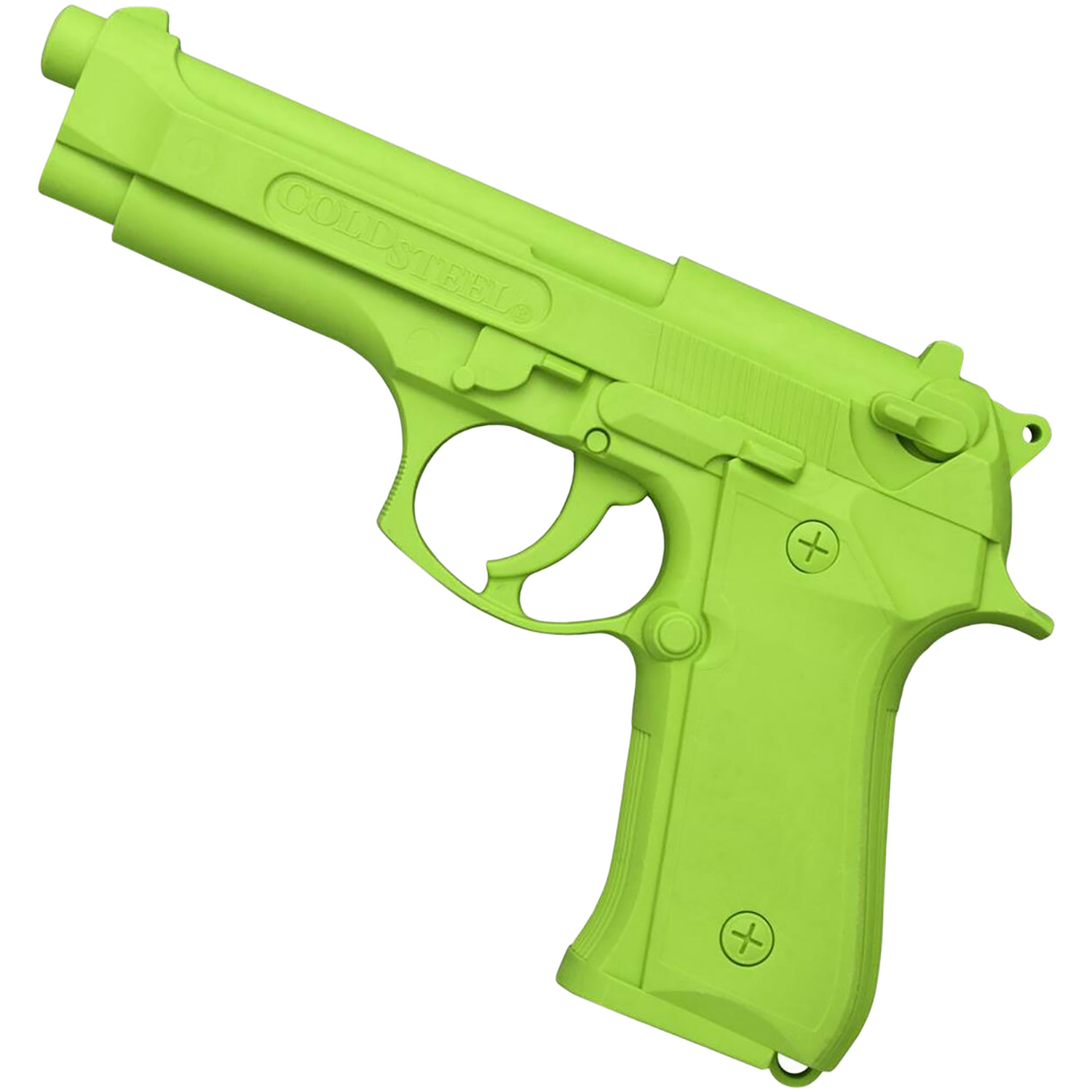 COLD STEEL MODEL 92 RUBBER TRAINING PISTOL BRIGHT GREEN | 705442014126