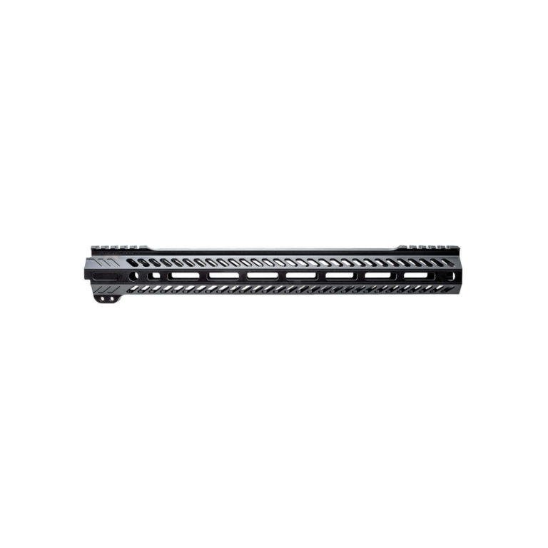 Angstadt Arms AA015HGMLT Ultra Light Handguard  made of Aluminum with Black Anodized Finish, M-LOK Style, Picatinny Rail & 15
