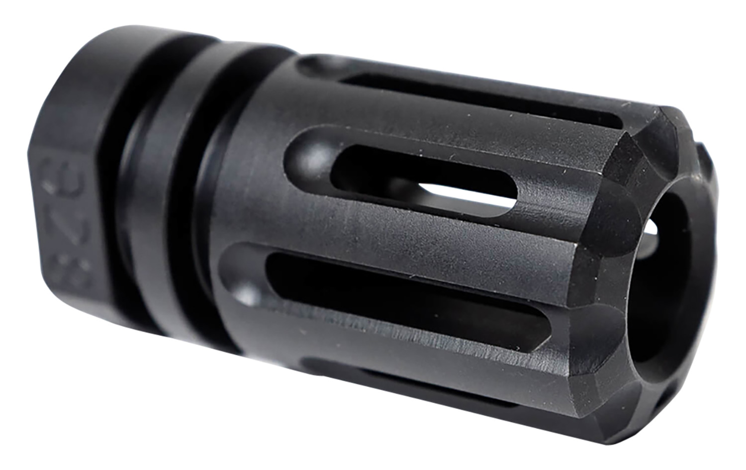 Angstadt Arms AAF09HHB28 Flash Hider  Black Hardcoat Anodized Steel with 1/2
