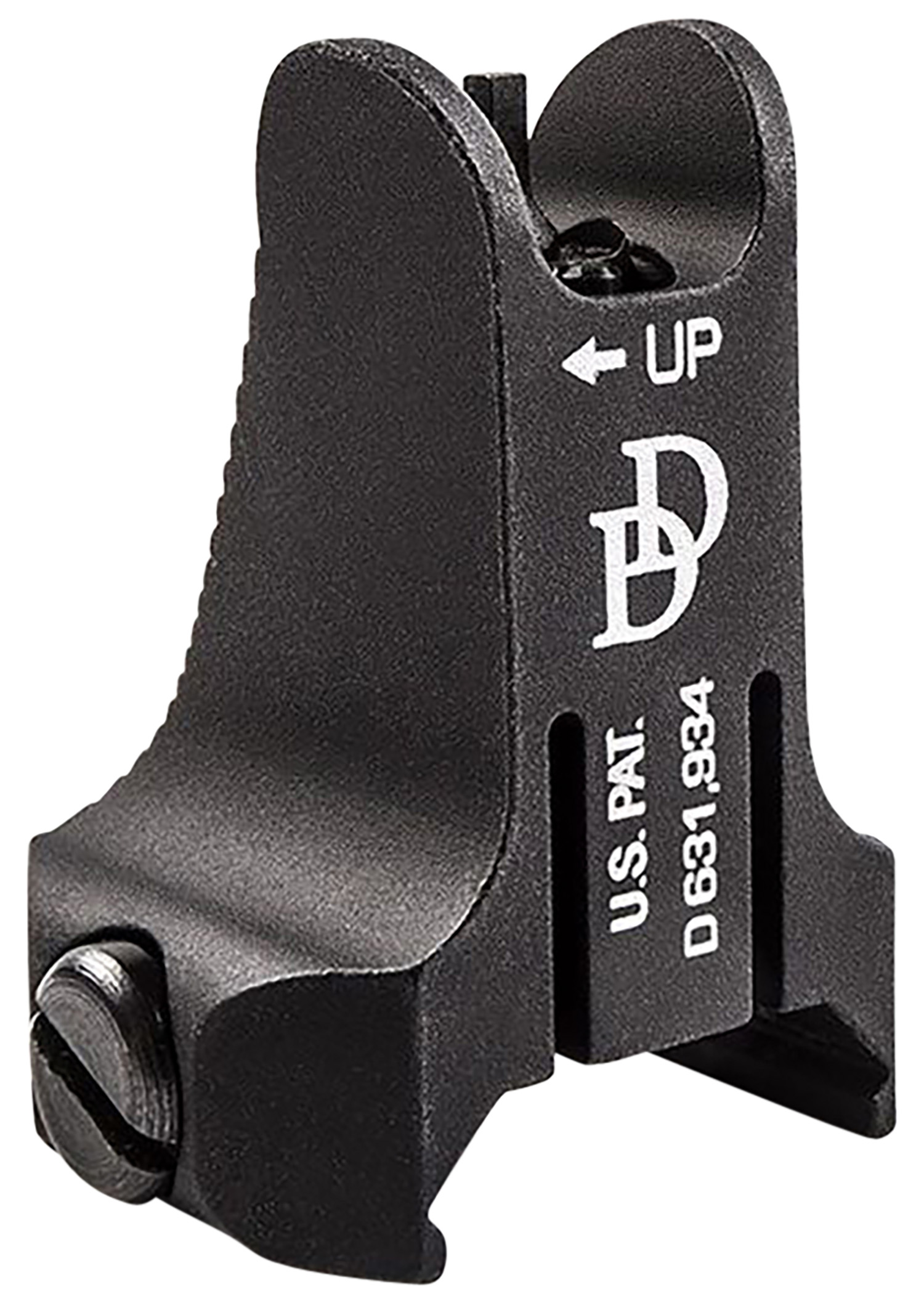 Daniel Defense  Rock & Lock Front Sight made of 6061-T6 Aluminum with Black Finish & 1-Piece Fixed Design for AR-Platform with Picatinny Rail