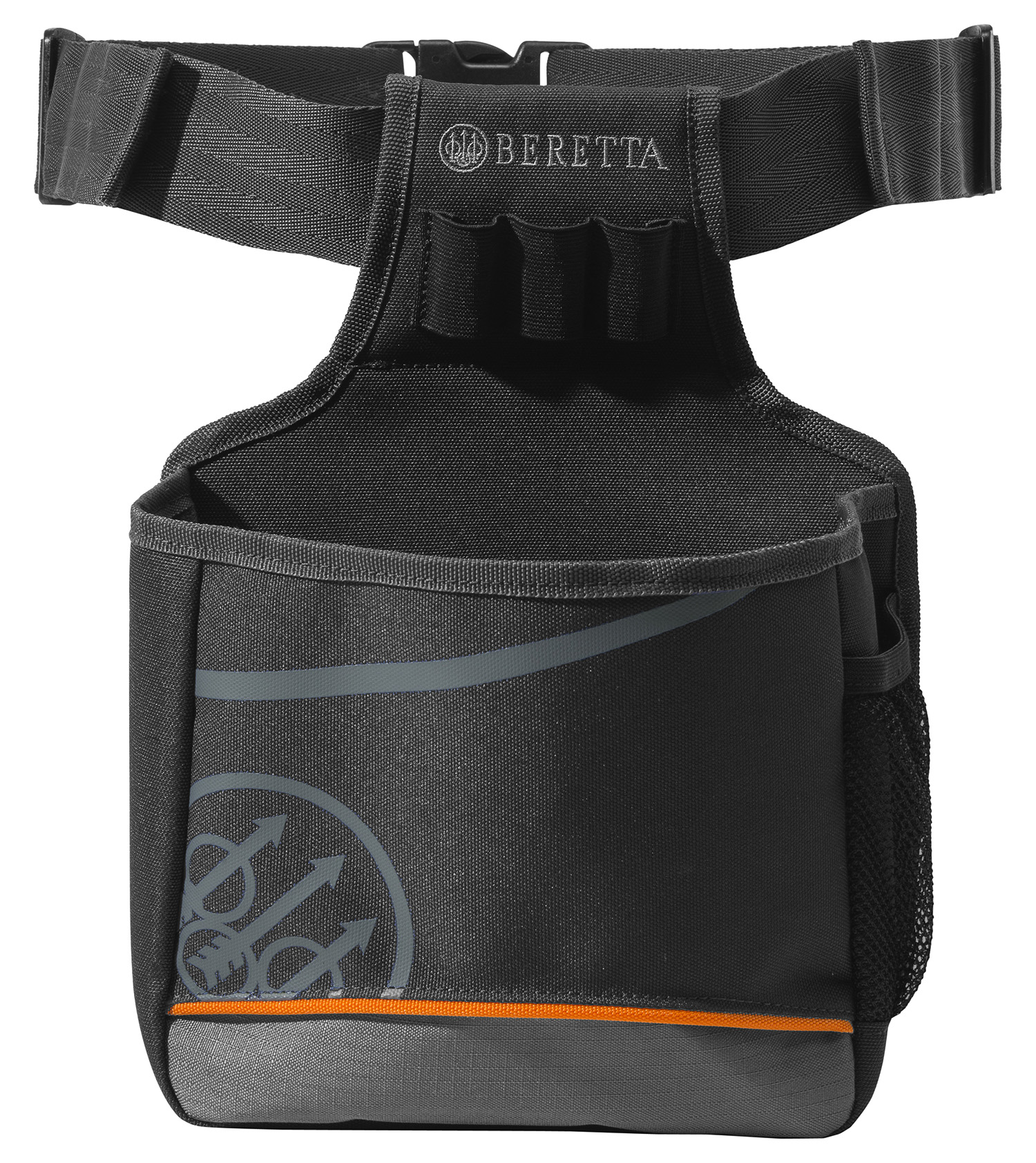 Beretta USA BS921T19320999UNI Uniform Pro EVO Pouch Black Neoprene Capacity 50rd